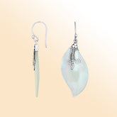 AE-1115-MOP Sterling Silver Earring With Mother Of Pearl Jewelry Bali Designs Inc